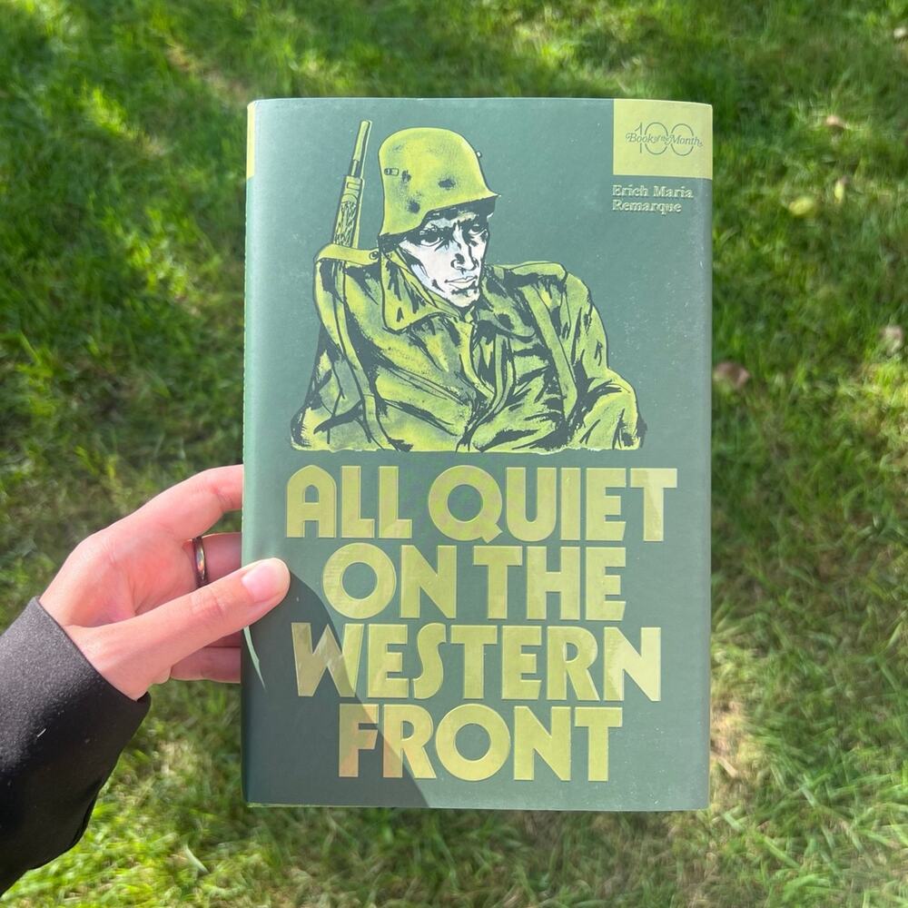 All Quiet on the Western Front by Erich Maria Remarque BOTM Centen Edition New*